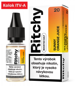 Ritchy SALT liquid - Sunny Orange Juice  10ml / 20mg "A"