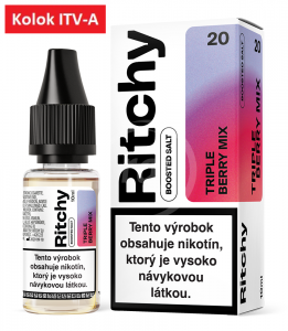 Ritchy SALT liquid - Triple Berry Mix 10ml / 10mg "A"
