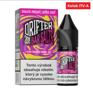 Drifter Bar Salts liquid - Kiwi Passionfruit Guava Ice 10ml / 20mg "A"