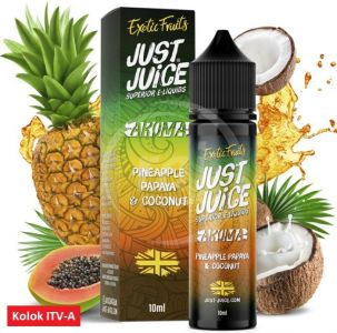 Just Juice S&V aróma 10ml - Pineapple, Papaya & Coconut "A"