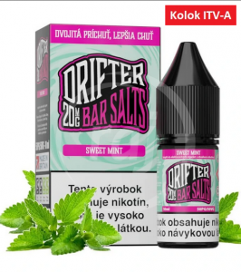 Drifter Bar Salts liquid - Sweet Mint 10ml / 20mg "A"