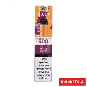 SALT SWITCH 900 E-CIGARETA - PEACH GRAPE 2ml / 20mg "A" 1ks