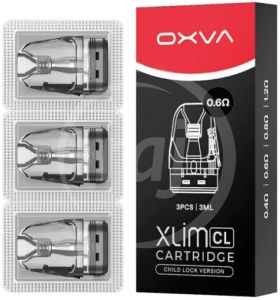 OXVA Xlim CL Pod Top Fill cartridge 0,6ohm 3ml (1.bal. 3ks) 1ks