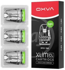 OXVA Xlim CL Pod Top Fill cartridge 1,2ohm 3ml (1.bal. 3ks) 1ks