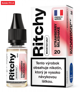 Ritchy SALT liquid - Strawberry Milkshake 10ml / 20mg "A"