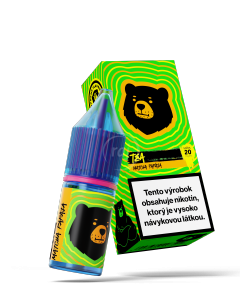 Go Bears Tea Salt liquid - Matcha Papája 10ml / 20mg "A"