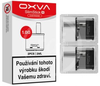 OXVA SLIMSTICK X cartridge 1ohm 2ml 2Pack (1balenie obsahuje 2ks cartridge)